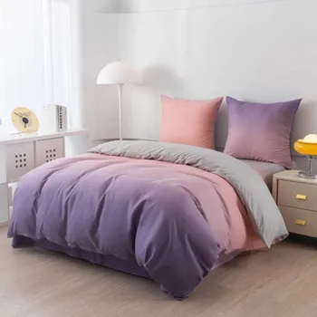 Povlečení Povlečení z mikrovlákna - růžovo fialové ombré