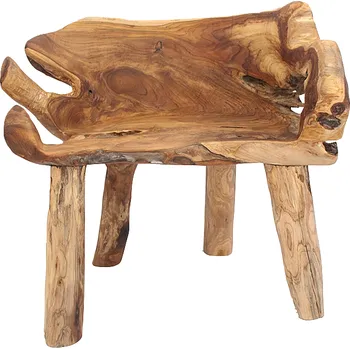 Křeslo DEOKORK Teakové křeslo MAGGIE X