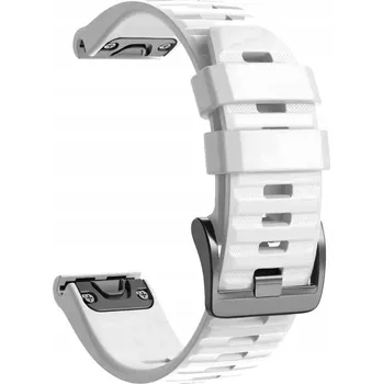 Řemínek na hodinky Řemínek KENA pro Garmin 26mm bílý