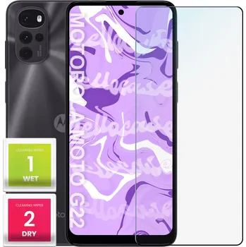 Tvrzené Sklo pro Motorola Moto G22 (9H tvrdost, ploché 2.5D, ochranné)