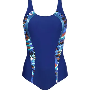 Dámské plavky Dámské jednodílné plavky Atlantic sport 34LA2 35 - SELF světle modrá XL