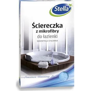 Utěrka Univerzální Utěrka z mikrovlákna Stella na čištění koupelny 1 Ks .