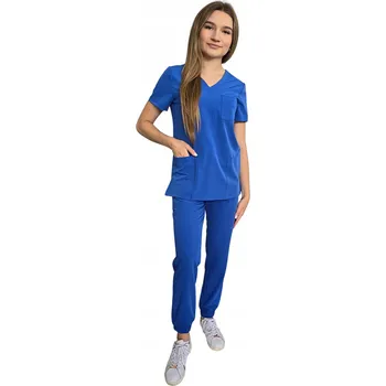 Dámské pyžamo Lékařský komplet modrá chrpa casual premium, velikost L