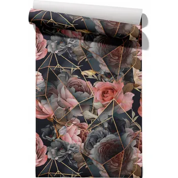 Tapeta Vliesová tapeta Květiny Glamour, role 50 cm x 6,1 m