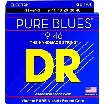 Struna pro kytaru a smyčcový nástroj DR PHR 9-46 PURE BLUES struny pro elektrickou kytaru