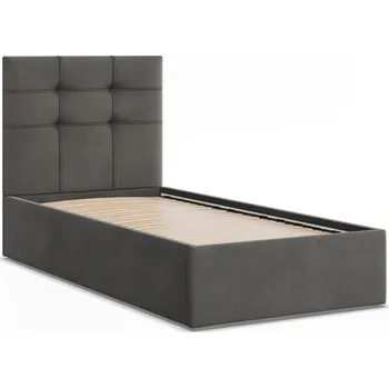 Postel Čalouněná postel SORIA 90x200 cm s roštem Šedá II