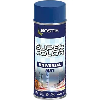 Barva ve spreji BOSTIK Sprej L MAT Tmavě modrá 5010 400ml Super Color Univerzální