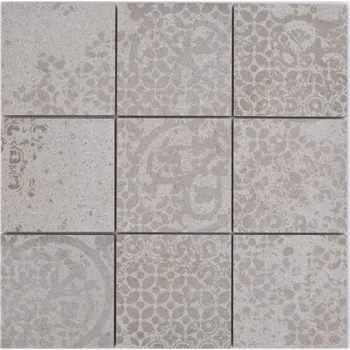 Obklad Gresová mozaika WzorcowniaStudio 29 x 29 cm, odstíny hnědé a béžové