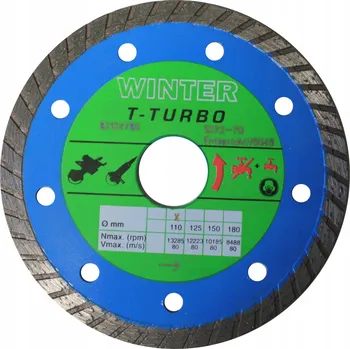 Řezný kotouč Diamantový kotouč T-TURBO 110 mm/22,2 mm WINTER