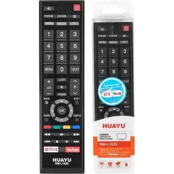 Dálkový ovladač Dálkový Ovladač pro televizor TOSHIBA RM-L1625 L1625V