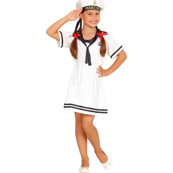 Karnevalový kostým Dívčí kostým námořnice - Pro věk 5-7 let
