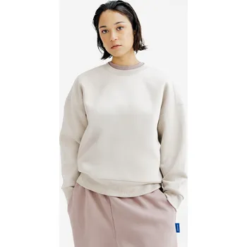 Dámské oblečení DECATHLON Dámská mikina s kulatým výstřihem Elementals XL BÉŽOVÁ