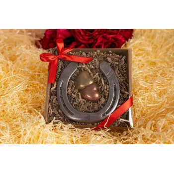 Čokoláda Chocolenka Čokoládová podkova pro zamilované 58 %