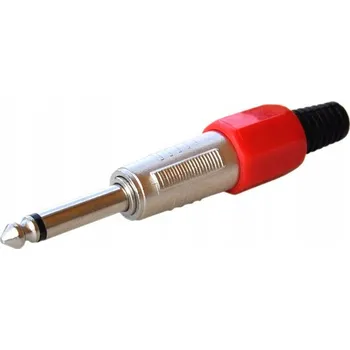 Velký JACK konektor 6,3mm MONO na kabel