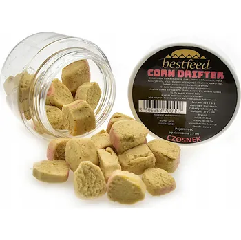 Návnadová surovina BESTFEED Wafters Nástražní Kuličky Česnek CORN Drifter