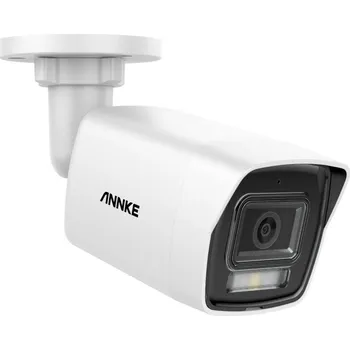 Bezpečnostní kamera 8MP IP PoE pevná kamera, bílá, H