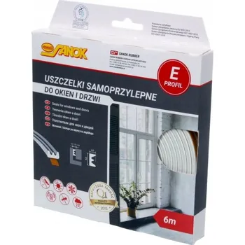 Obraz Těsnění Stomil 4 mm x 0,9 cm x 600 cm bílé