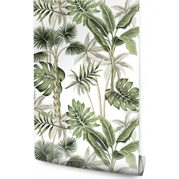 Fototapeta Tapeta do obýváku Tropické LISTY Vintage Příroda