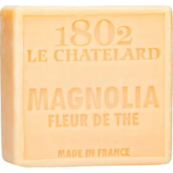 Mýdlo Marseillské mýdlo 100g Le Chatelard bez palmového oleje - magnolie a čajový květ
