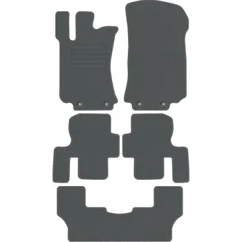 autokoberec Kobercové rohožky Edecor velurové 5 ks