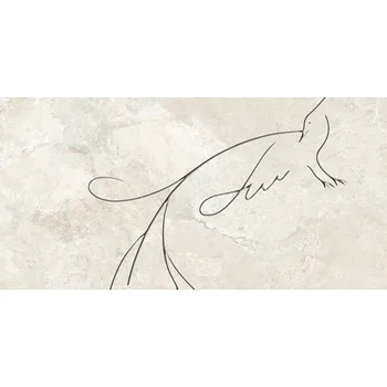 Obklad TUBADZIN Dekor Tubadzin Teri Soft Line C struktura pololesk rektifikovaný 60x120 99275737