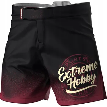 Pánské kraťasy Sportovní Kraťasy do posilovny pánské, střih athletic EXTREME HOBBY BADGE XL