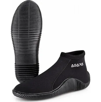 Pánské tenisky AGAMA Neoprenové boty na vodní sporty ROCK 3,5 mm 40/41 ČERNÁ
