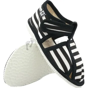 Chlapecké bačkory Dětské pantofle RAK 100015 - Černý pásek - vel. 22