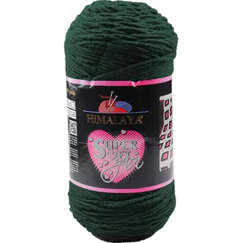 Příze Himalaya Super Soft Yarn 80852 temně zelená