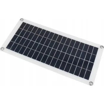Polykrystalický křemíkový flexibilní solární panel 18V 10W dva USB porty