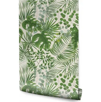 Fototapeta Tapeta Tropický vzor listů /198508166