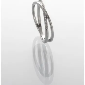 Šperk Prosperk Prstýnek ocelový Orbit stříbrný Velikost prstenů: 5 (EU: 49-50) 15816/5 -