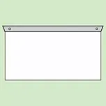 Tabulka praporková – obdélník (visící ze stropu), 40 × 20 cm