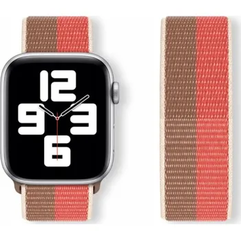 Řemínek na hodinky Pletený nylonový řemínek řemínek pro Apple Watch, vícebarevný