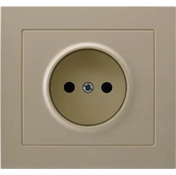 Elektrická zásuvka Elektrická Zásuvka Ospel béžová