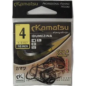 Rybářský háček Háčky zemní s otřepem Kamatsu Idumezina 10 ks