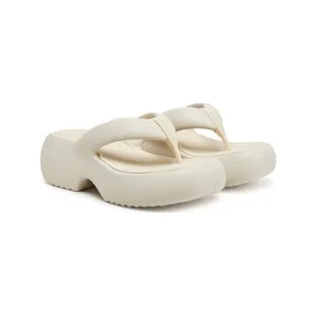 Dámské žabky Melissa Žabky Melissa Free Fuzzy Platform Ad M 35875 Béžová 40