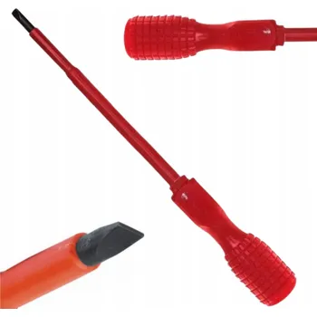Šroubovák Šroubovák plochý 1000V IZOLOVANÝ 8x160mm Topex
