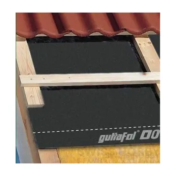 Stavební fólie Paropropustná fólie Guttafol DO (kontaktní) 150S - 1,5 x 50 m, černá - 75 m2