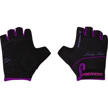 Cyklistické rukavice Cyklistické rukavice Merida XS černé