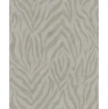 Tapeta BÉŽOVÁ VINYLOVÁ TAPETA VZOR ZEBRA OMYVATELNÁ