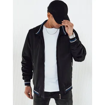 Pánský bomber Černá přechodová bunda TX4675 Velikost: L