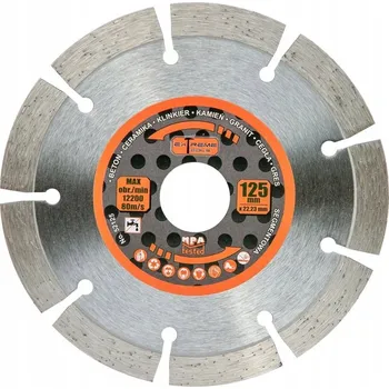 Řezný kotouč Diamantový kotouč na betonu 115 mm EXTREME TOOLS SEGMENTOVÝ