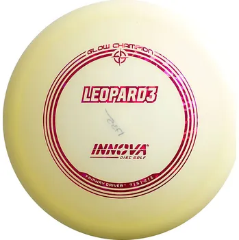 Disc golf Innova Glow Champion Leopard3 175g Bílá