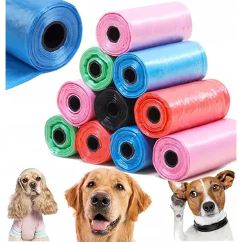 sáček na exkrement PSÍ SÁČKY NA PSÍ PŘEHYBY A HOVÍNKA MIKROTÉNOVÉ SÁČKY 1 50 Ks