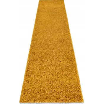 Koberec KOBEREC shaggy SOFFI 60x200 JEDNOBAREVNÝ zlatý #AF190