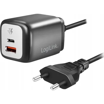 LogiLink USB-C síťová nabíječka s kabelem 30W Power Delivery pro telefony, rychlonabíjení