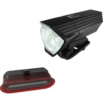 Cyklosvítilna KOMPLETNÍ SADA CYKLO SVĚTEL KROSS MOVE SET 360 LMN LED