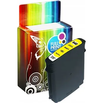 Náhrada inkoustu C4909A (HP 940 XL) Žlutá, s vysokou výdrží