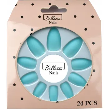 Umělé nehty UMĚLÉ MATNÉ TIPY NA NEHTY - 24 ks - ZS4